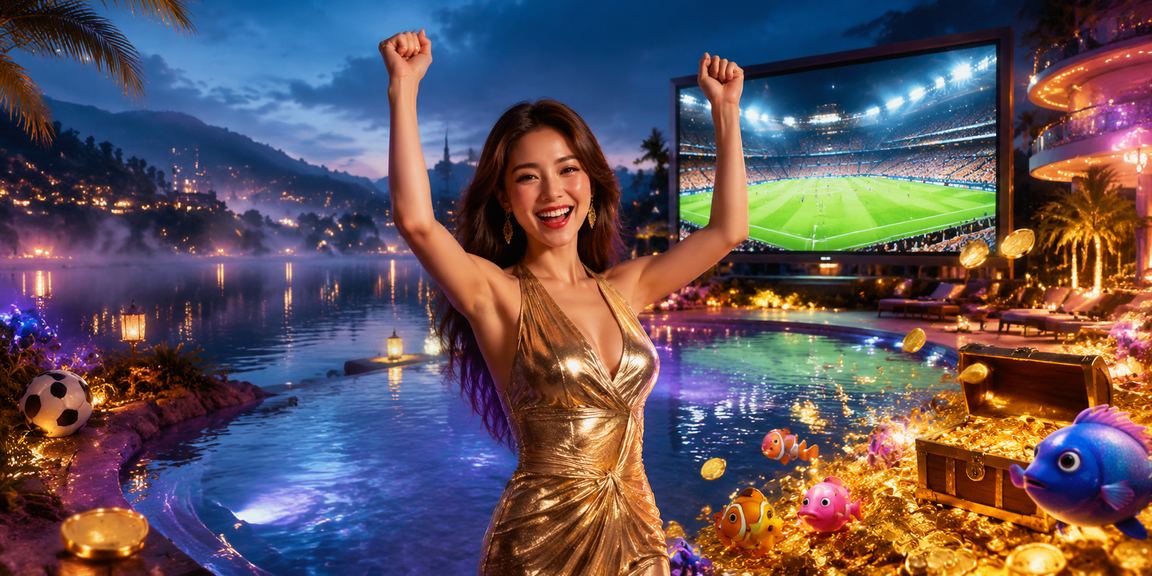 Không gian casino neon sôi động tại Đà Lạt về đêm