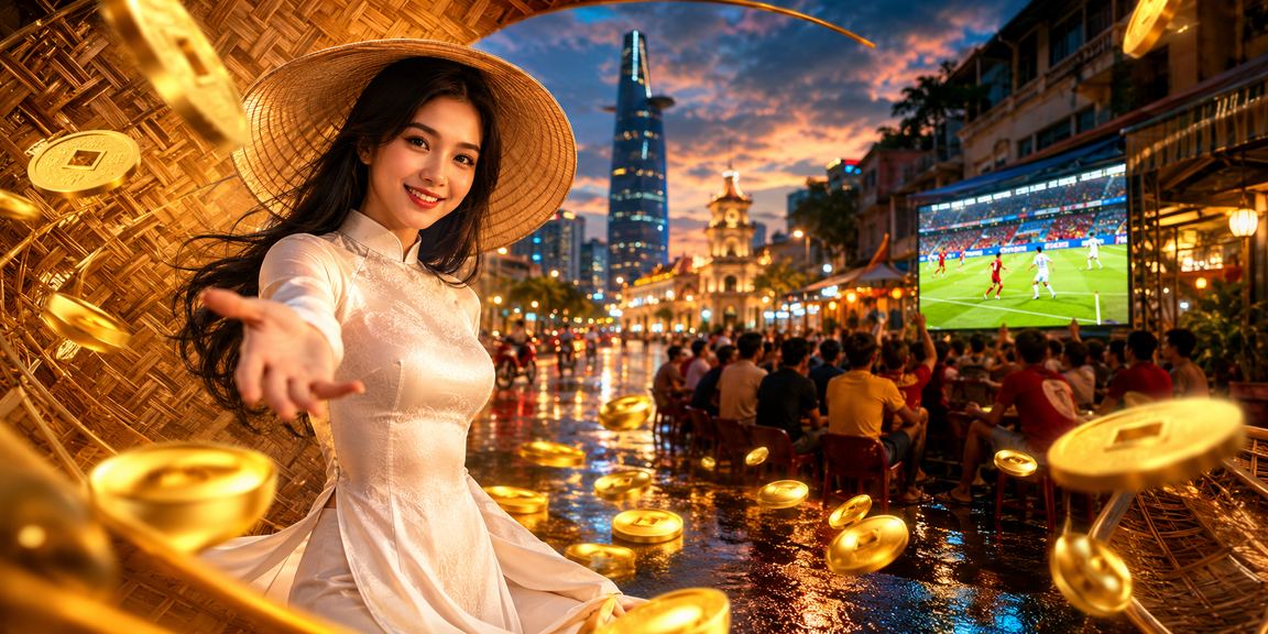 Phụ nữ mặc áo dài tại TP.HCM xem kèo bóng đá trên ứng dụng mt3