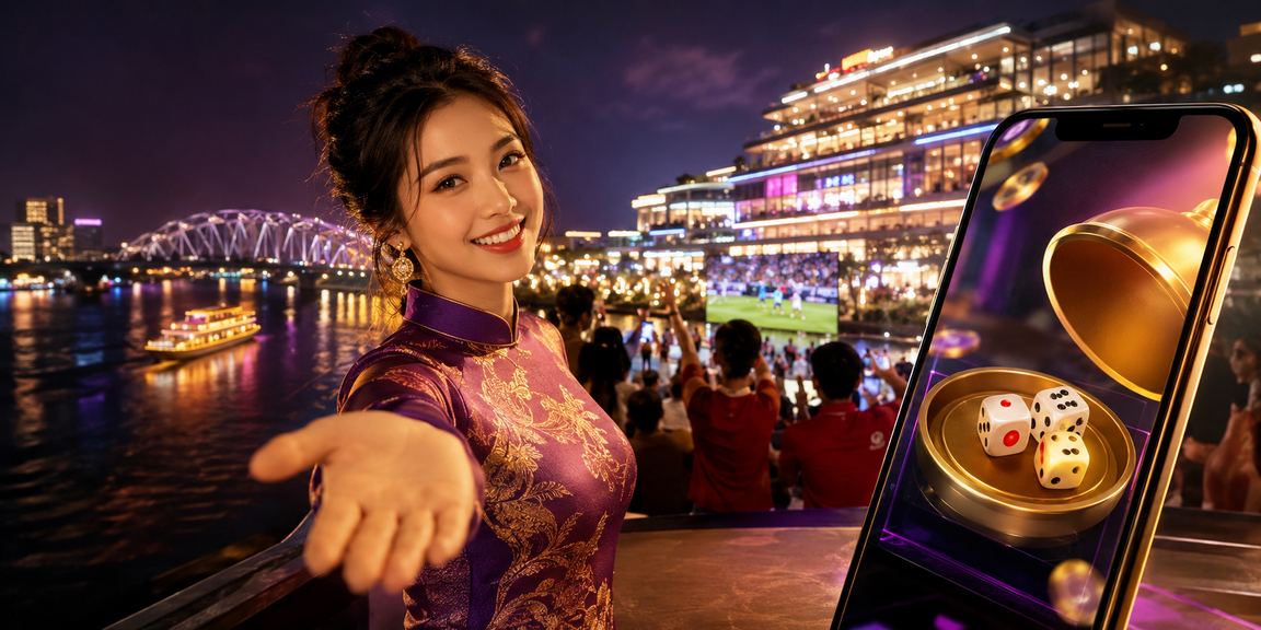 Người dùng tại Huế xem và tham gia xổ số keno cùng trò chơi tài xỉu